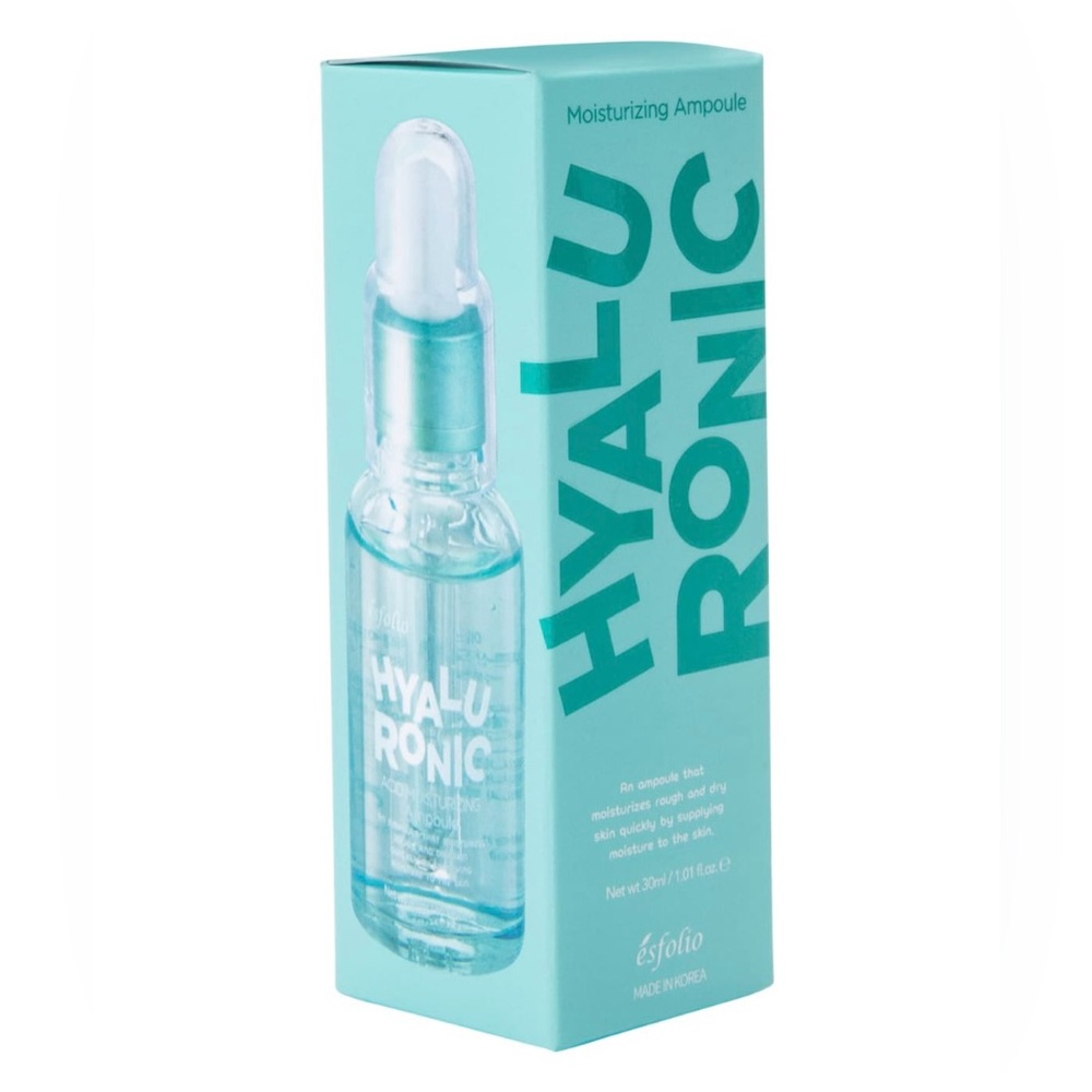 Esfolio Hyaluronic Ampoule Serum | Deep Hydration | K-Beauty Moisturizer 30 ml - Picture 4 of 5